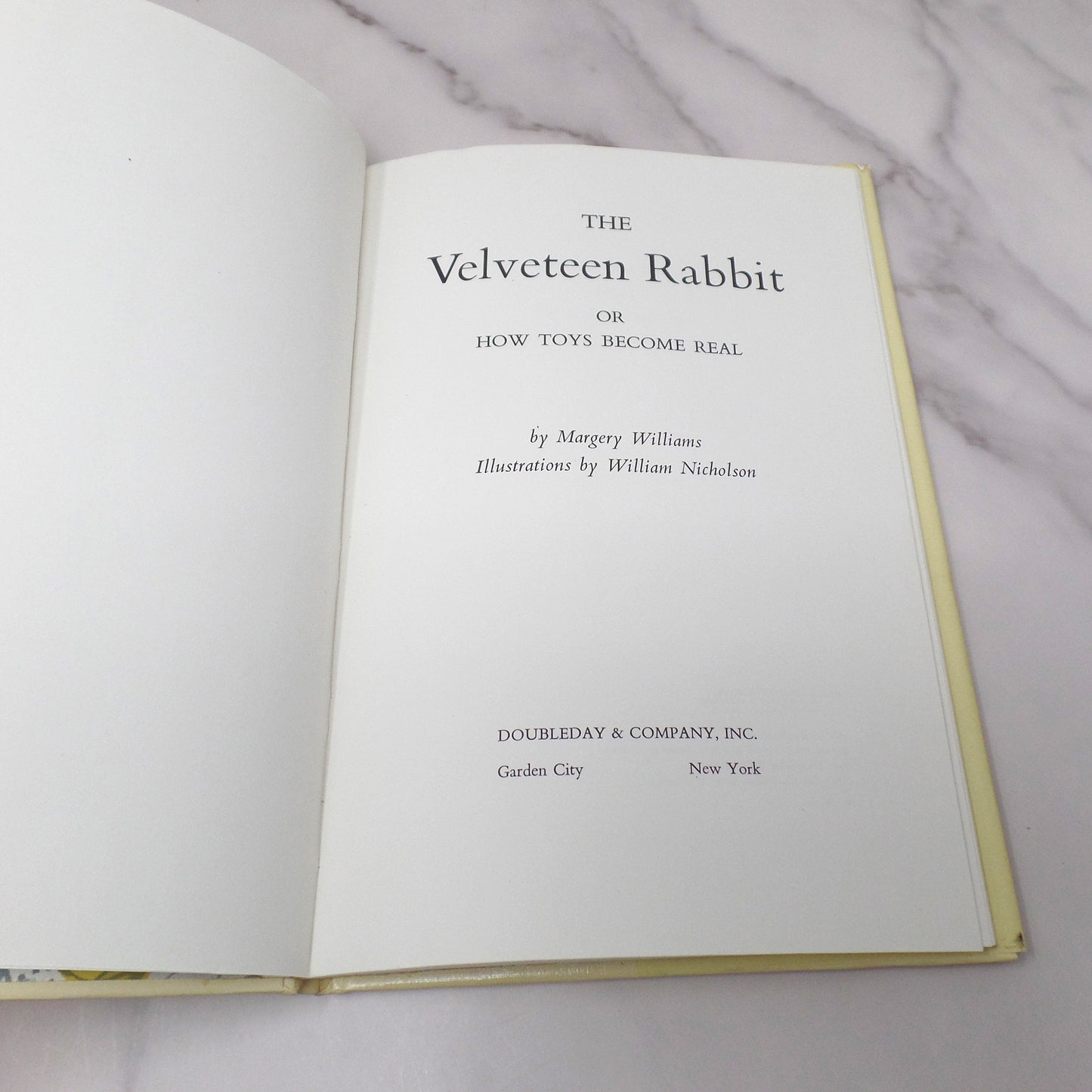 Vintage Book: The Velveteen Rabbit by Margery Williams, with Dust Jacket (1980s)
