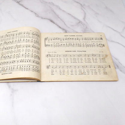 Antique Book: Merry Melodies for the School Room and Social Circle by S.C. Hanson (1895)