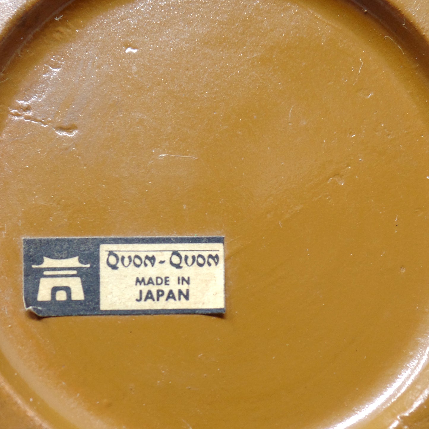 Vintage Quon Quon Ceramic Tiki Cups, set of 4 (1960s)