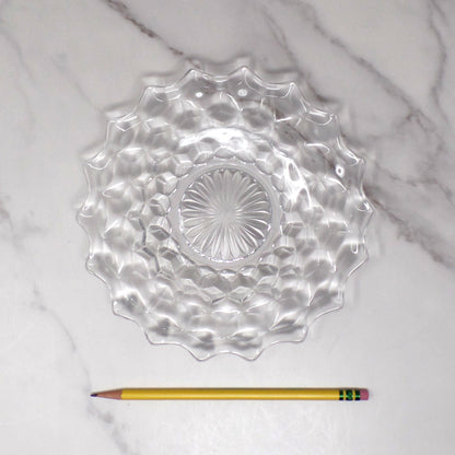 Vintage Fostoria American Clear (2056) 8” Salad Plate (P-08) (1928-34)