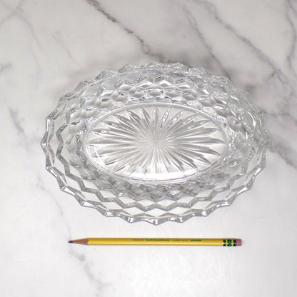 Vintage Fostoria American Clear (2056) Oval Vegetable Dish (836)