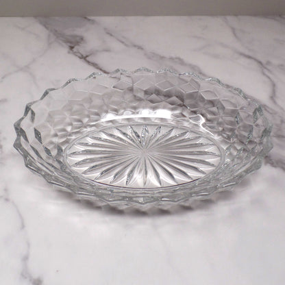 Vintage Fostoria American Clear (2056) Oval Vegetable Dish (836)