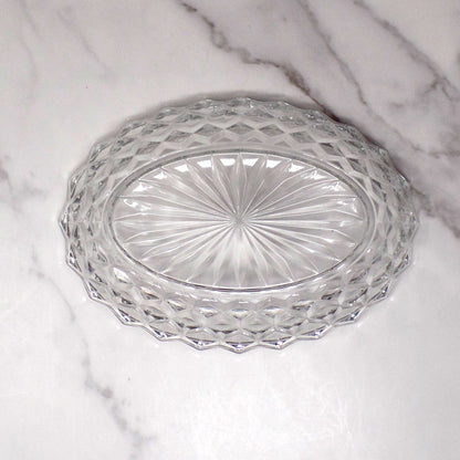 Vintage Fostoria American Clear (2056) Oval Vegetable Dish (836)