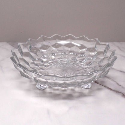 Vintage Fostoria American Clear (2056) Three-toed Bon Bon (137)