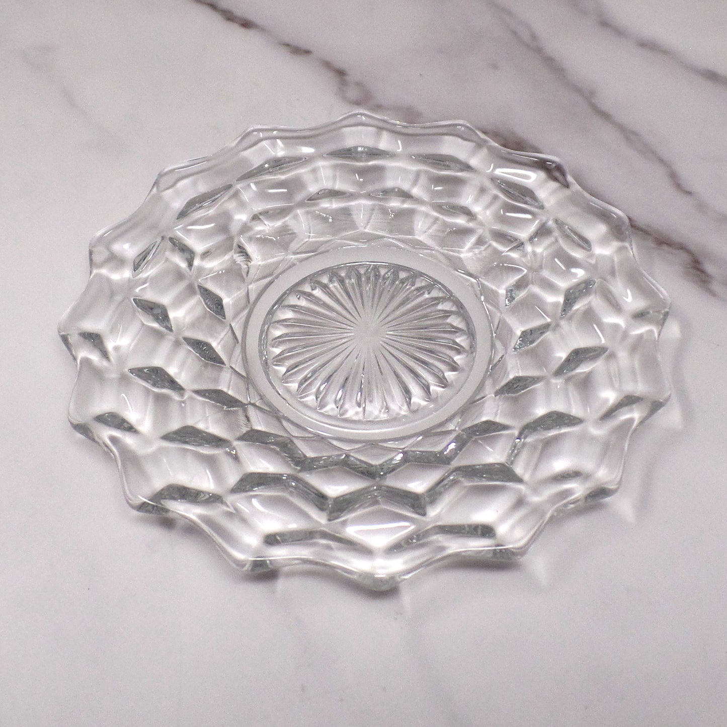 Vintage Fostoria American Clear (2056) Bread & Butter Plate (548)