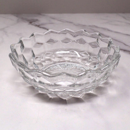 Vintage Fostoria American Clear (2056) Regular 4 1/2” Nappy Bowl (495)