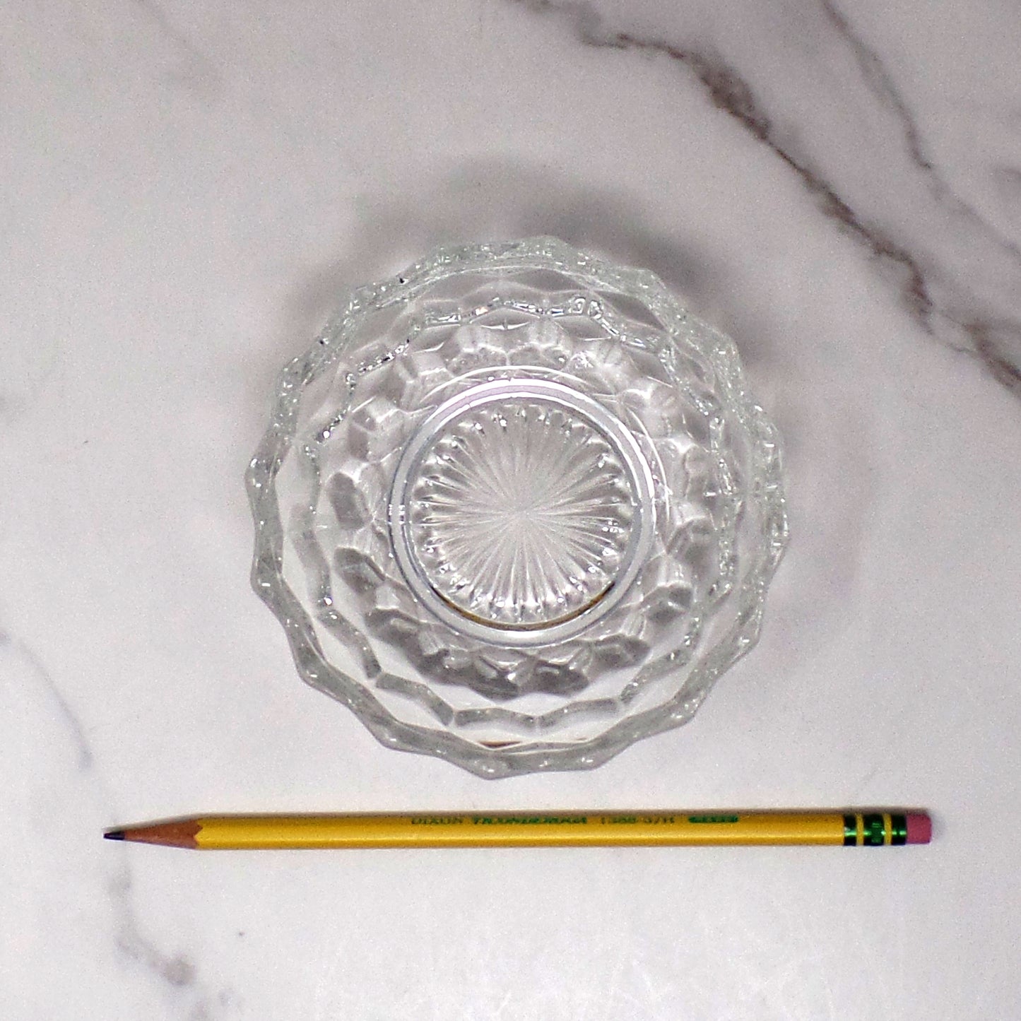 Vintage Fostoria American Clear (2056) Regular 4 1/2” Nappy Bowl (495)