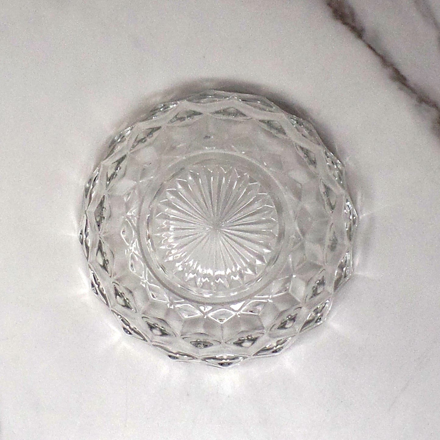 Vintage Fostoria American Clear (2056) Regular 4 1/2” Nappy Bowl (495)