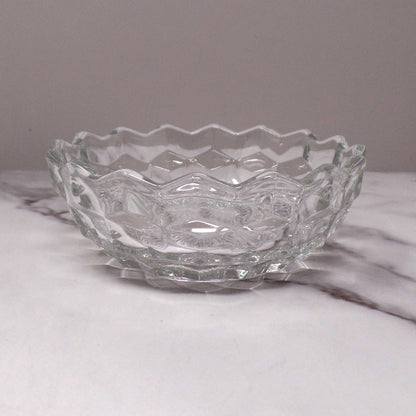 Vintage Fostoria American Clear (2056) Regular 4 1/2” Nappy Bowl (495)