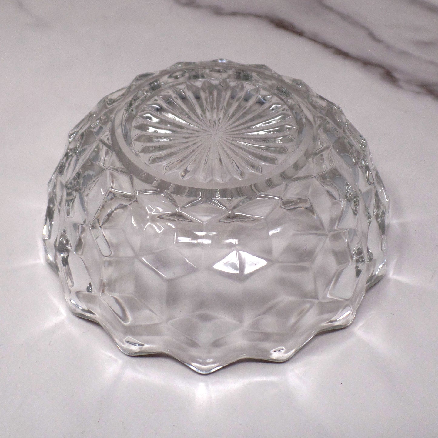 Vintage Fostoria American Clear (2056) Regular 4 1/2” Nappy Bowl (495)