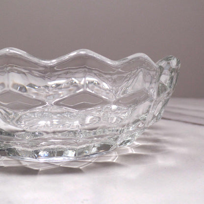 Vintage Fostoria American Clear (2056) Regular 4 1/2” Nappy Bowl (495)