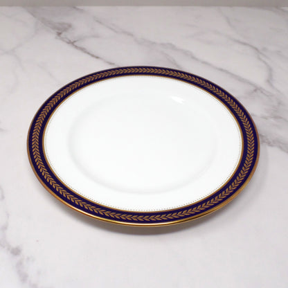 Vintage Coalport Bone China Blue Wheat Salad Plate (1972-93)