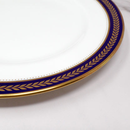 Vintage Coalport Bone China Blue Wheat Salad Plate (1972-93)