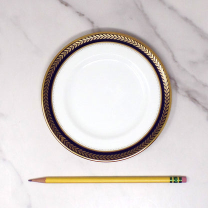 Vintage Coalport Bone China Blue Wheat 6 piece Place Setting (1972-93)