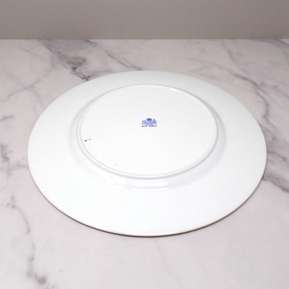 Vintage Coalport Bone China Blue Wheat Dinner Plate (1972-93)
