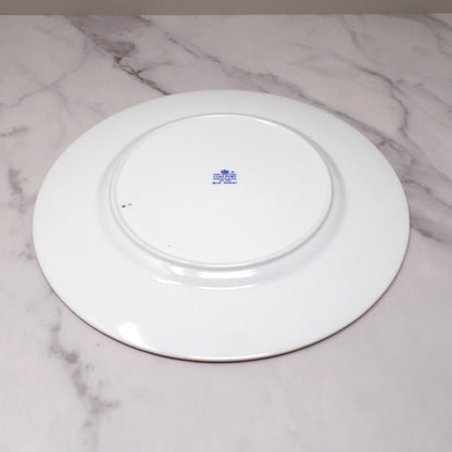 Vintage Coalport Bone China Blue Wheat Dinner Plate (1972-93)