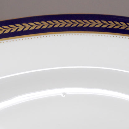 Vintage Coalport Bone China Blue Wheat 15 1/2" Serving Platter (1972-93)