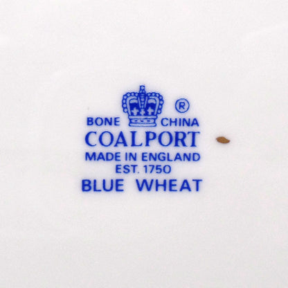 Vintage Coalport Bone China Blue Wheat 15 1/2" Serving Platter (1972-93)