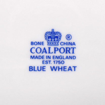 Vintage Coalport Bone China Blue Wheat 14" Serving Platter (1972-93)