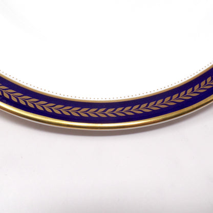Vintage Coalport Bone China Blue Wheat 14" Serving Platter (1972-93)