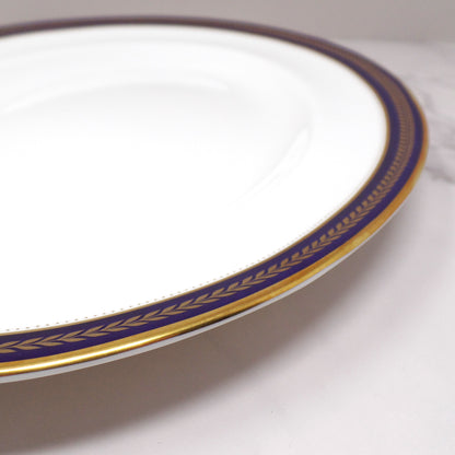 Vintage Coalport Bone China Blue Wheat 14" Serving Platter (1972-93)