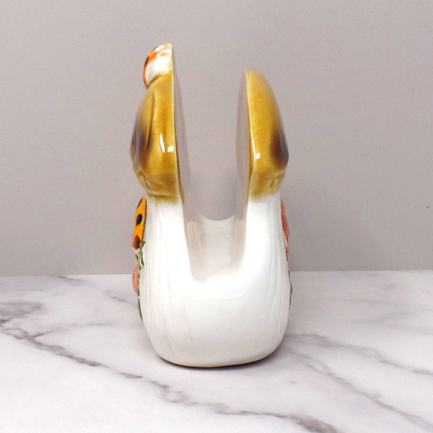 Vintage Sears Merry Mushroom Ceramic Napkin Holder (1978)