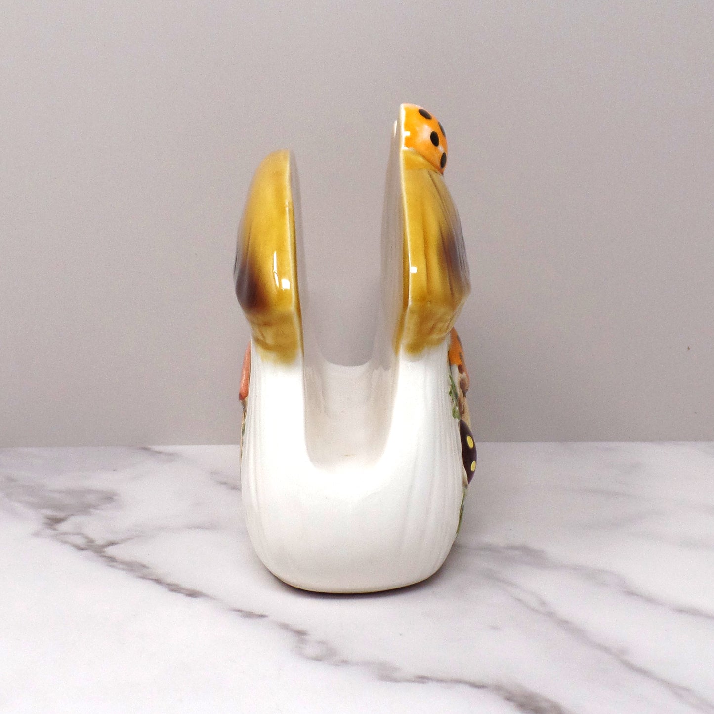 Vintage Sears Merry Mushroom Ceramic Napkin Holder (1978)