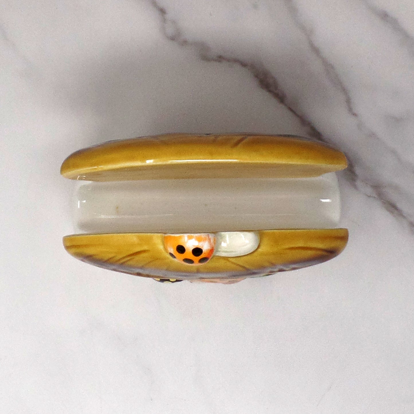 Vintage Sears Merry Mushroom Ceramic Napkin Holder (1978)