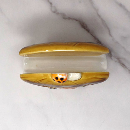 Vintage Sears Merry Mushroom Ceramic Napkin Holder (1978)