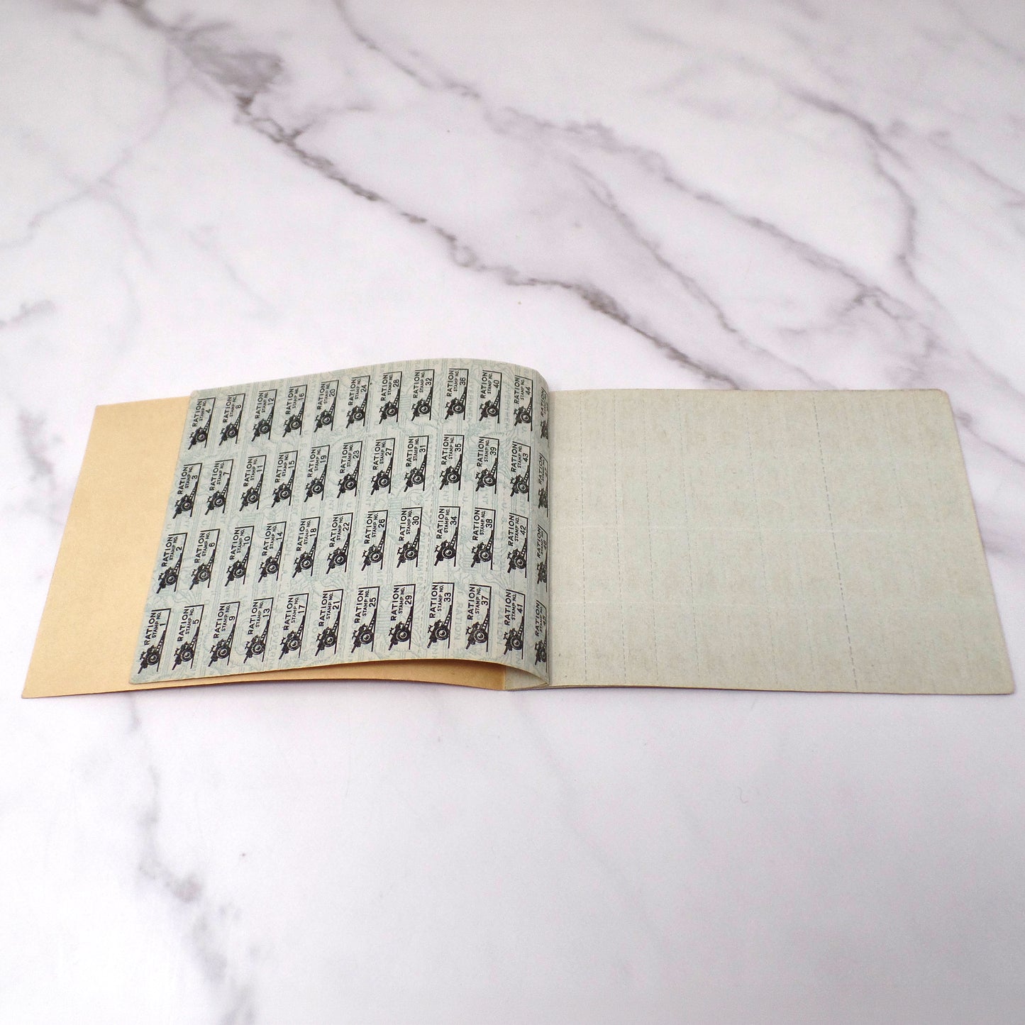 Vintage WWII Ration Books, set of 4 (1940s)