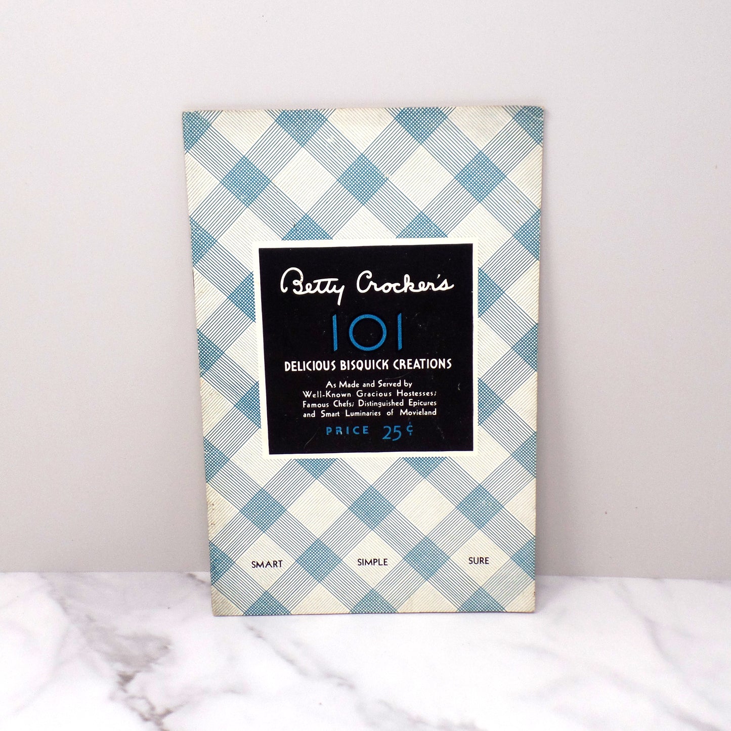 Vintage Betty Crocker’s 101 Delicious Bisquick Creations Booklet (1933)