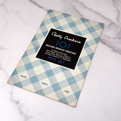 Vintage Betty Crocker’s 101 Delicious Bisquick Creations Booklet (1933)