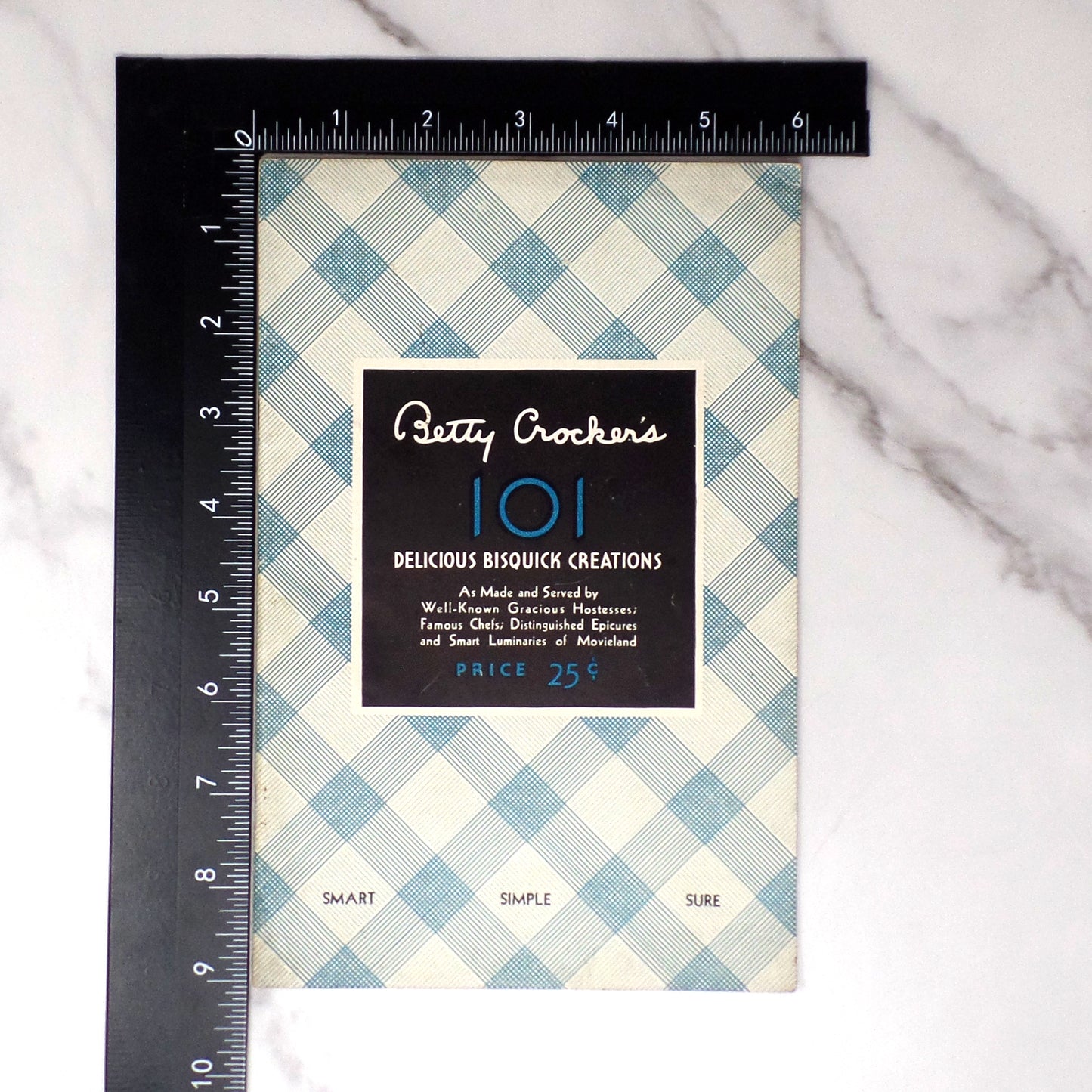 Vintage Betty Crocker’s 101 Delicious Bisquick Creations Booklet (1933)