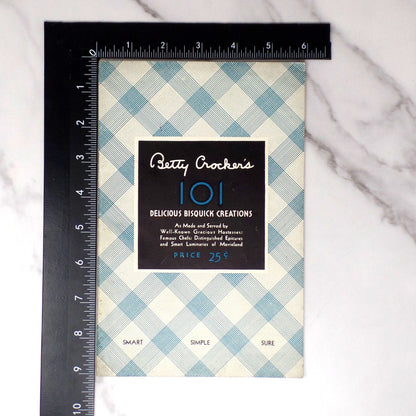 Vintage Betty Crocker’s 101 Delicious Bisquick Creations Booklet (1933)