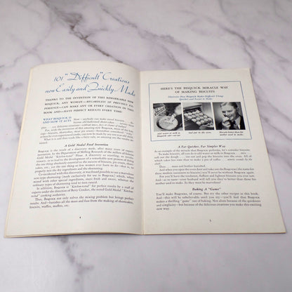 Vintage Betty Crocker’s 101 Delicious Bisquick Creations Booklet (1933)