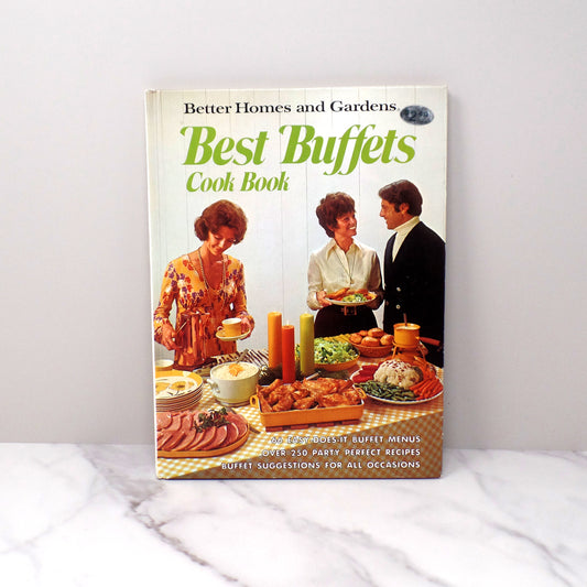 Vintage Cookbook, Better Homes and Gardens Best Buffets Cookbook (1974)