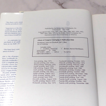 Vintage Cookbook, Joy of Cooking (1981)