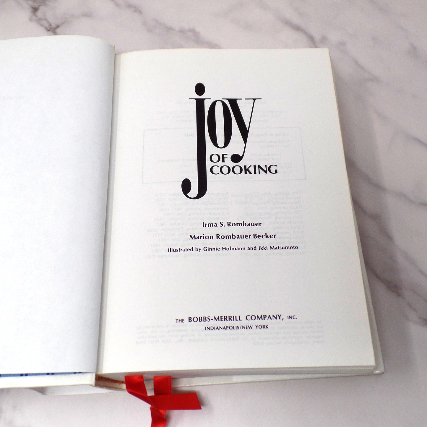 Vintage Cookbook, Joy of Cooking (1981)