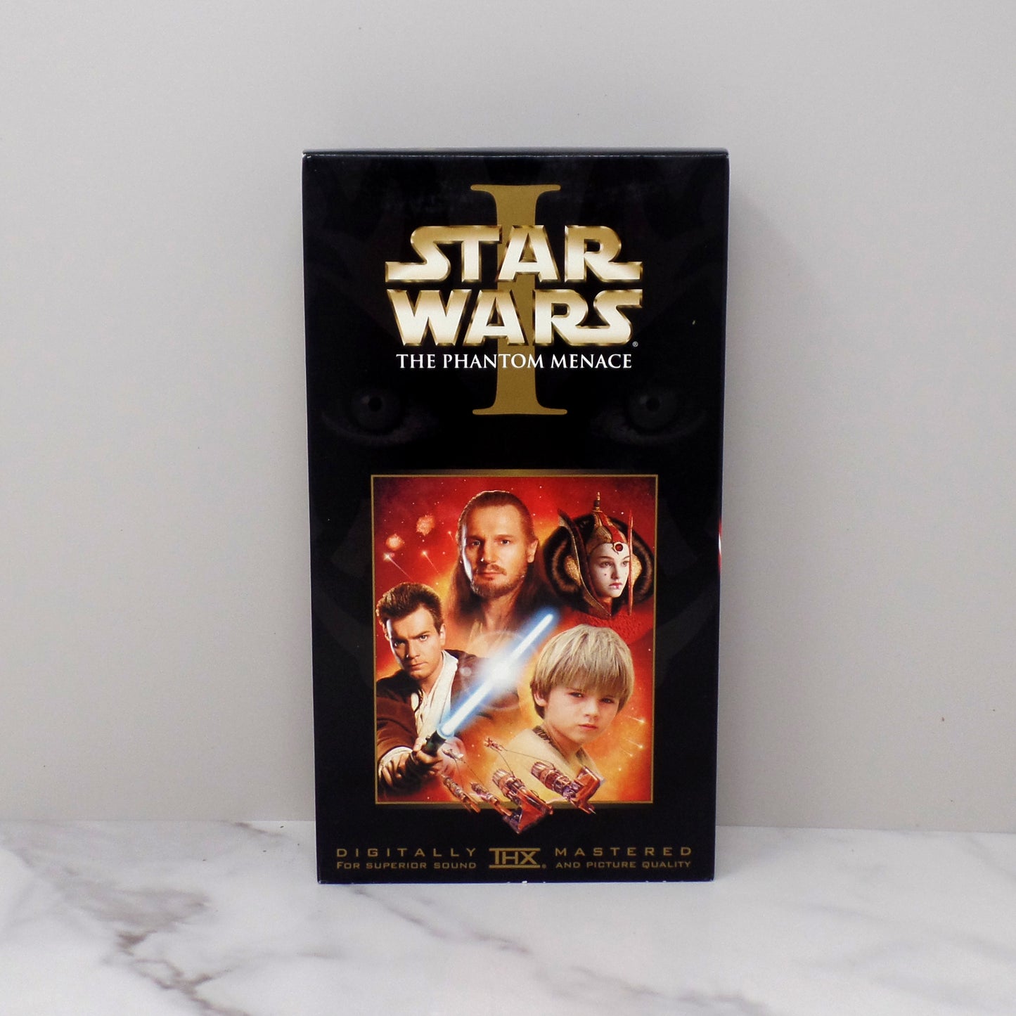 Vintage Star Wars I: The Phantom Menace VHS Tape, Fullscreen (2000)