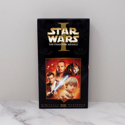 Vintage Star Wars I: The Phantom Menace VHS Tape, Fullscreen (2000)