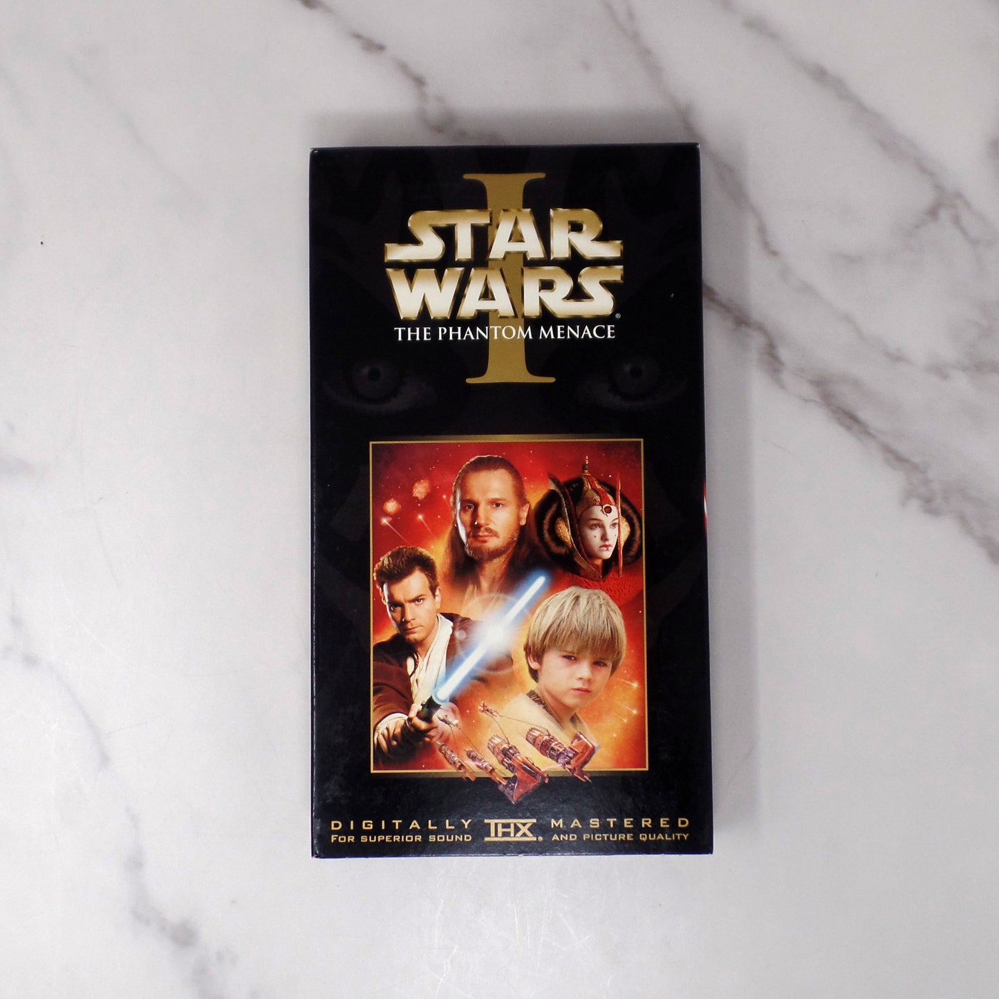 Vintage Star Wars I: The Phantom Menace VHS Tape, Fullscreen (2000)