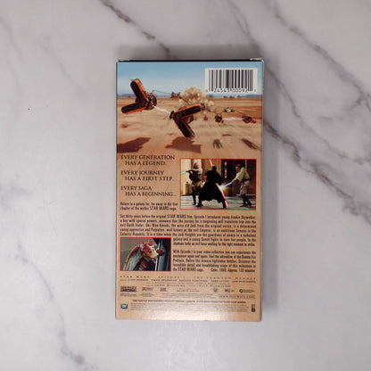 Vintage Star Wars I: The Phantom Menace VHS Tape, Fullscreen (2000)