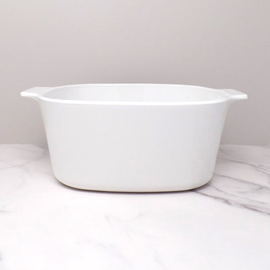 Vintage Corningware 3 L Casserole Pan (A-3-B), No Lid - Just White (1985-1999)