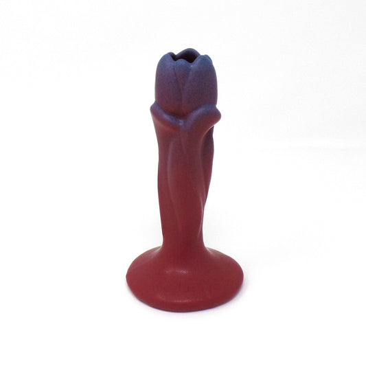 Vintage Van Briggle Tulip Bud Candlestick Holder - Produced in Early 2000 with VB100* Centennial Stamp