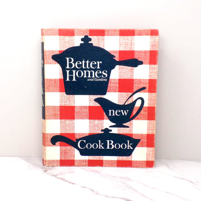 Vintage Better Homes and Gardens New Cook Book, Revised Ed Third Printing Binder (1962)