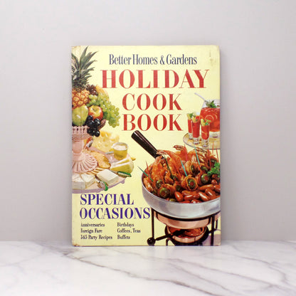 Vintage Cookbook - Better Homes & Gardens Holiday Cook Book (1970)