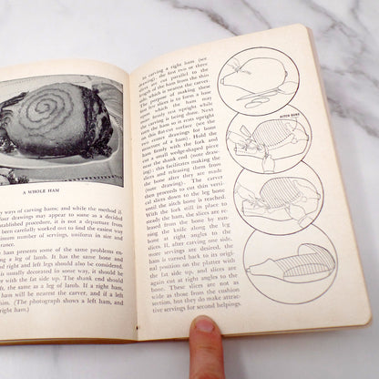 Vintage Cookbook - Duncan Hines Adventures in Good Cooking and the Art of Carving in the Home (1955)