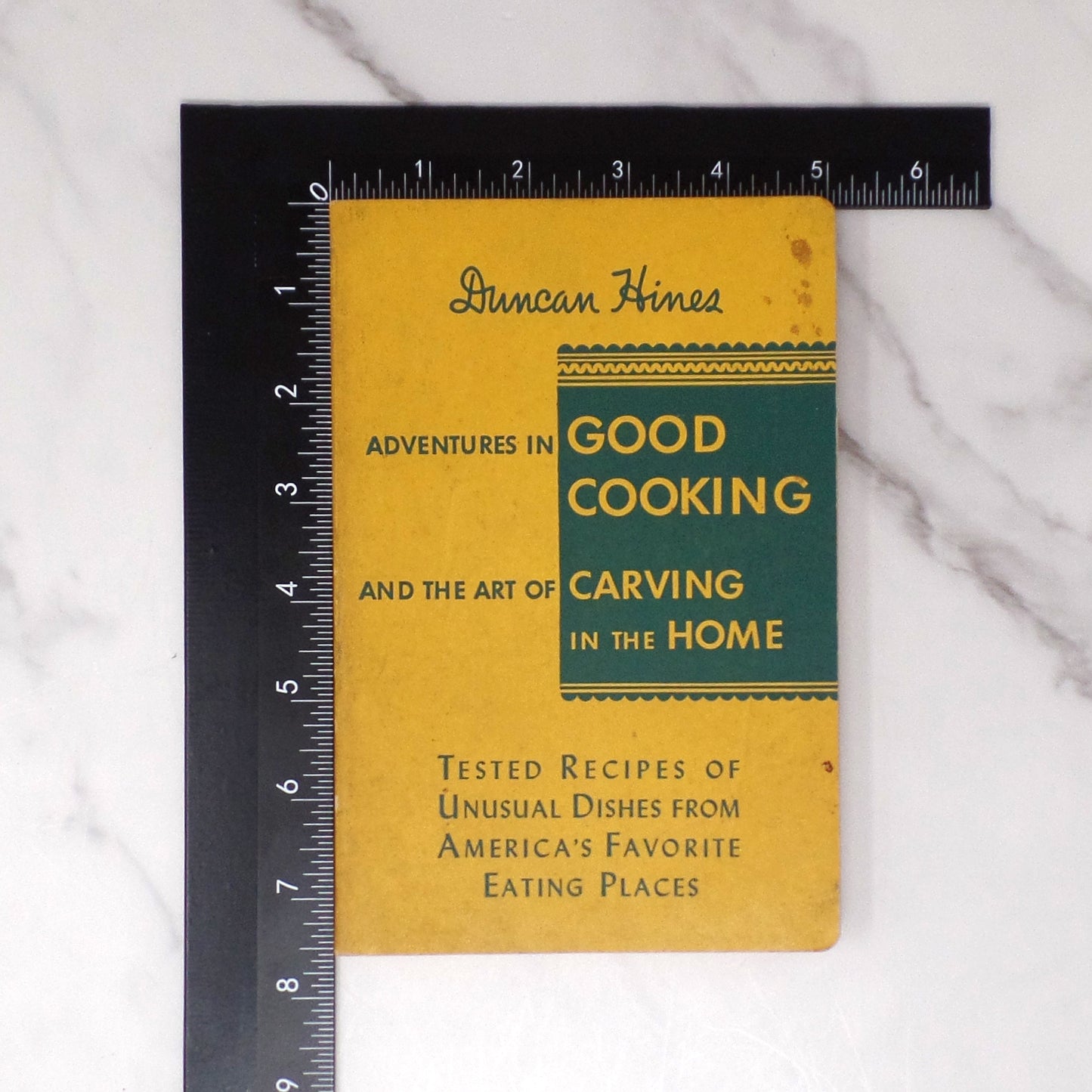 Vintage Cookbook - Duncan Hines Adventures in Good Cooking and the Art of Carving in the Home (1955)