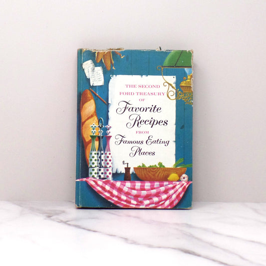 Vintage Cookbook - Ford Treasury of Favorite Recipes from Famous Eating Places (vol 2) (1954)
