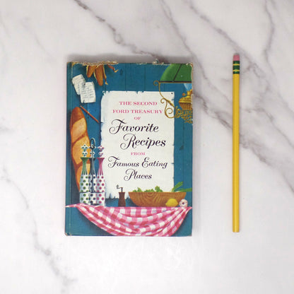 Vintage Cookbook - Ford Treasury of Favorite Recipes from Famous Eating Places (vol 2) (1954)